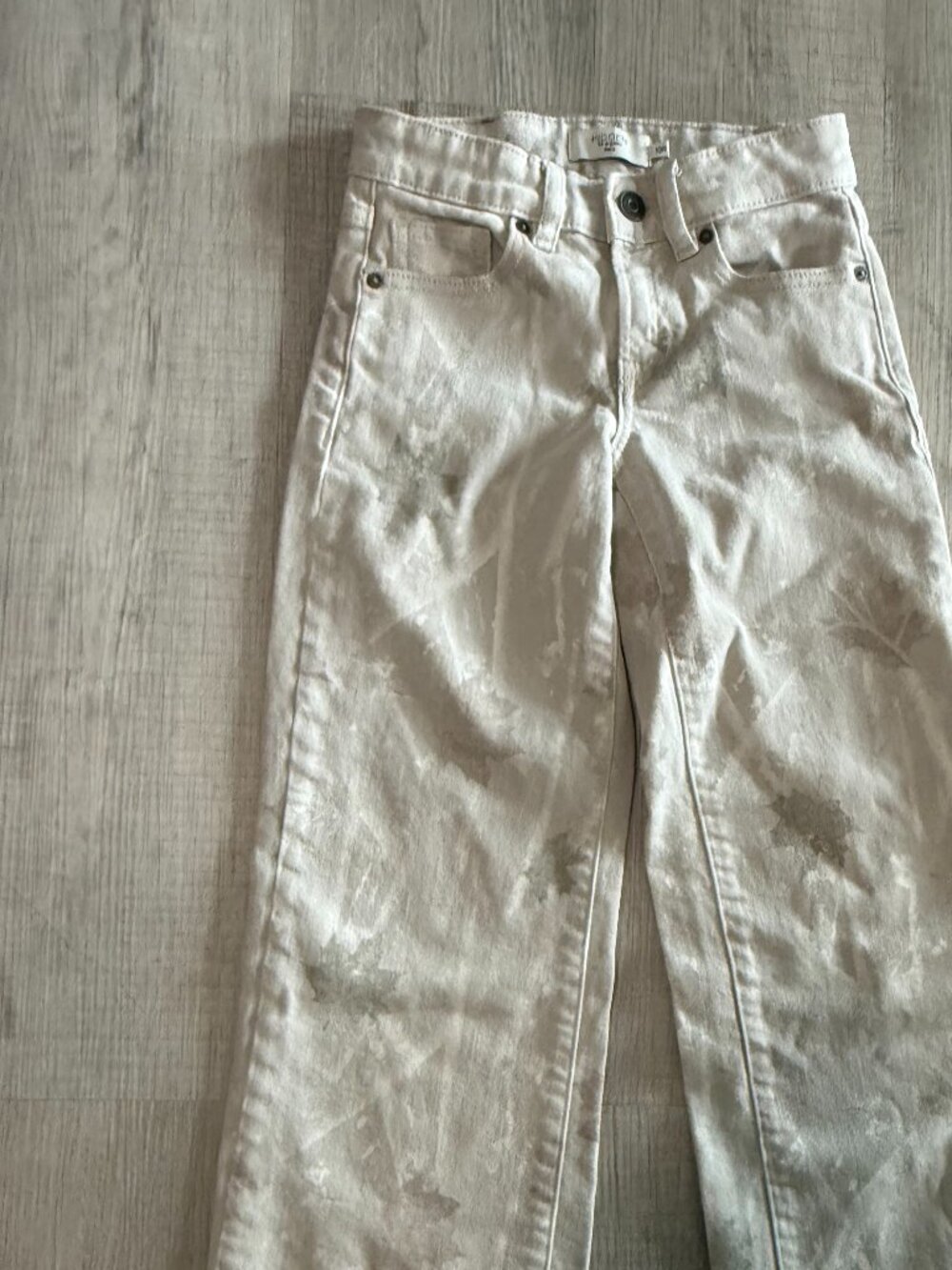 🤎 Hidden- Buckle Brand- Girls Khaki Camo Jeans – Youth Size 10R